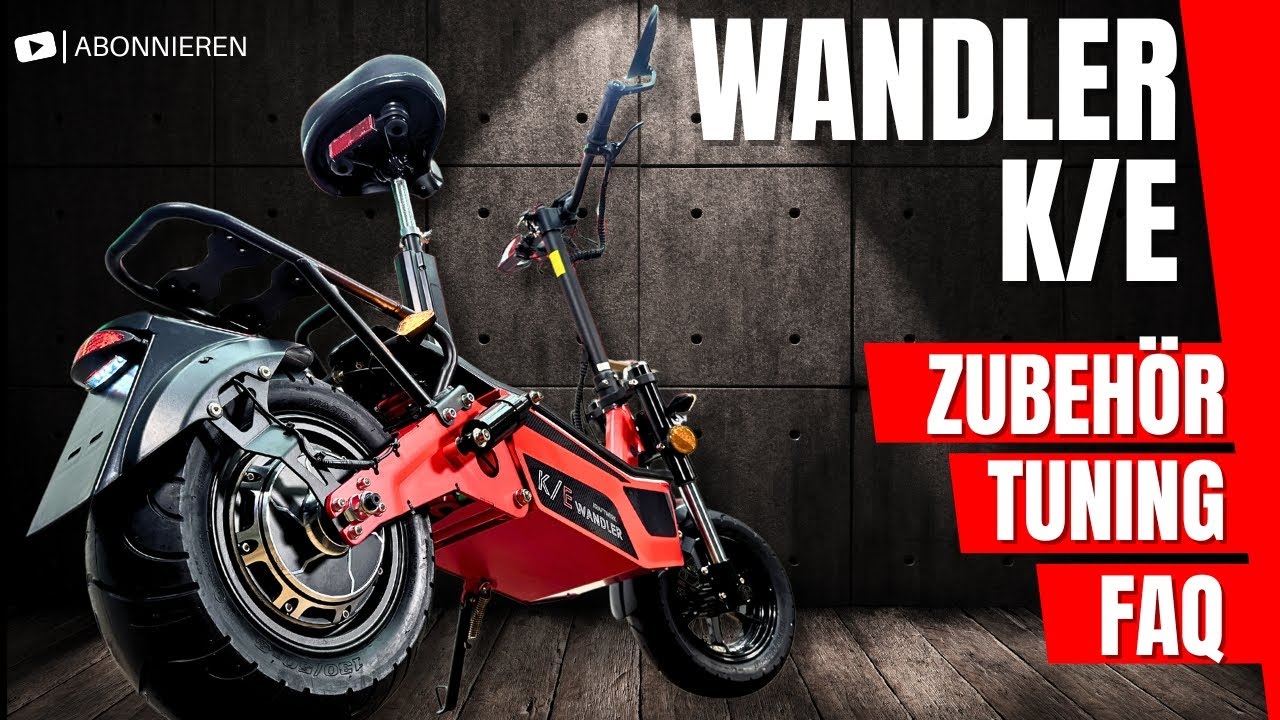 WANDLER K/E 2024 - ZUBEHÖR - TUNING - FAQ 🚀💡 | Top EROLLER 2024 🌟 #WandlerKE #Escooter #wandler