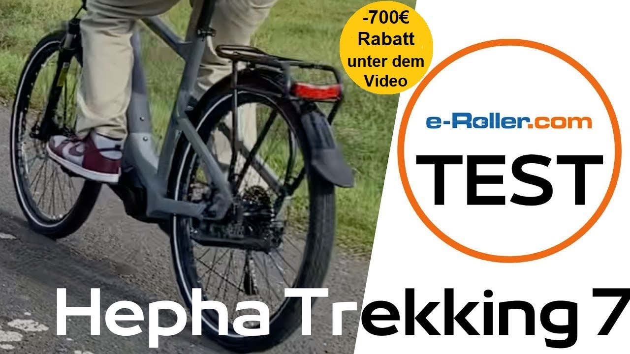 Hepha Trekking 7 im Test - Warum ist das Hepha bei uns E Bike Testsieger?