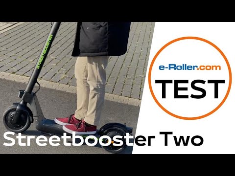 e Scooter Streetbooster Two im Test - Der E Scooter mit Wechselakku