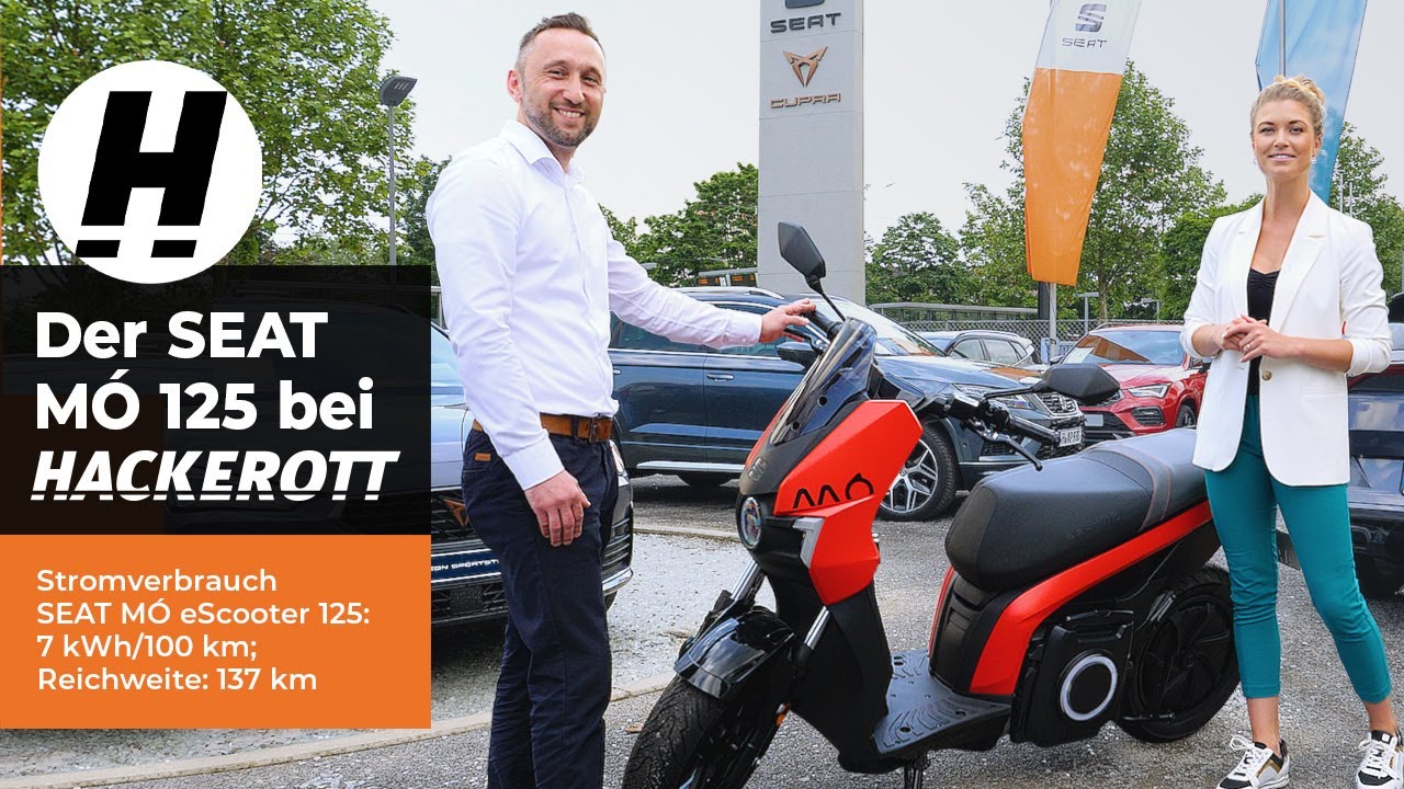 Top 10 SEAT MÓ125 eScooter ⚡️: Kim erfährt UNGLAUBLICHES! 🫣 zum neuen E-Roller bei 📍HACKEROTT.de
