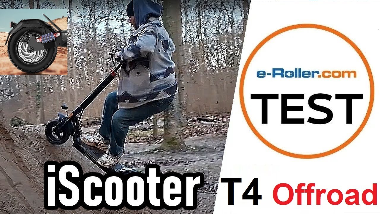 iScooter T4 im Gelände Test -Was kann der günstige Offroad E Scooter?