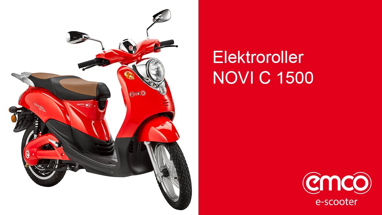 NOVI C 1500 Watt Elektroroller I emco-e-scooter.com