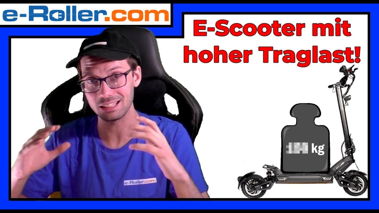 E-Scooter mit hoher Tragkraft