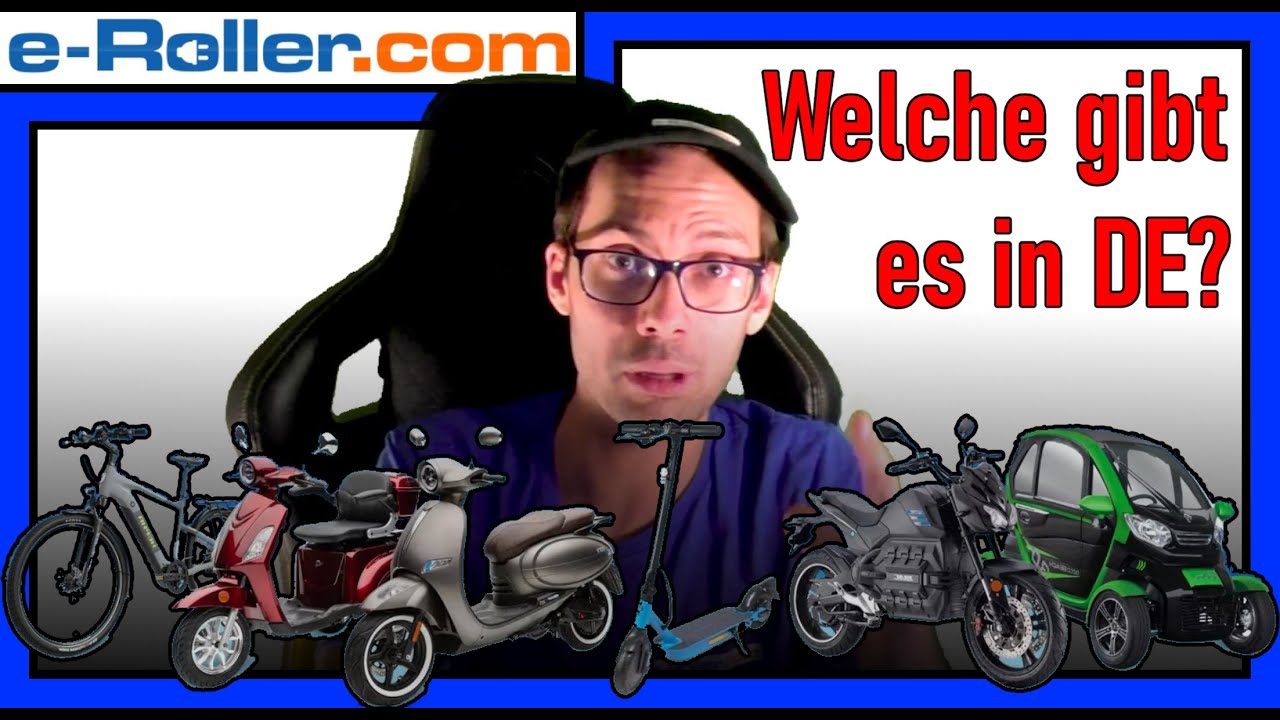 Welche Elektro Kleinstfahrzeuge gibt es in Deutschland?