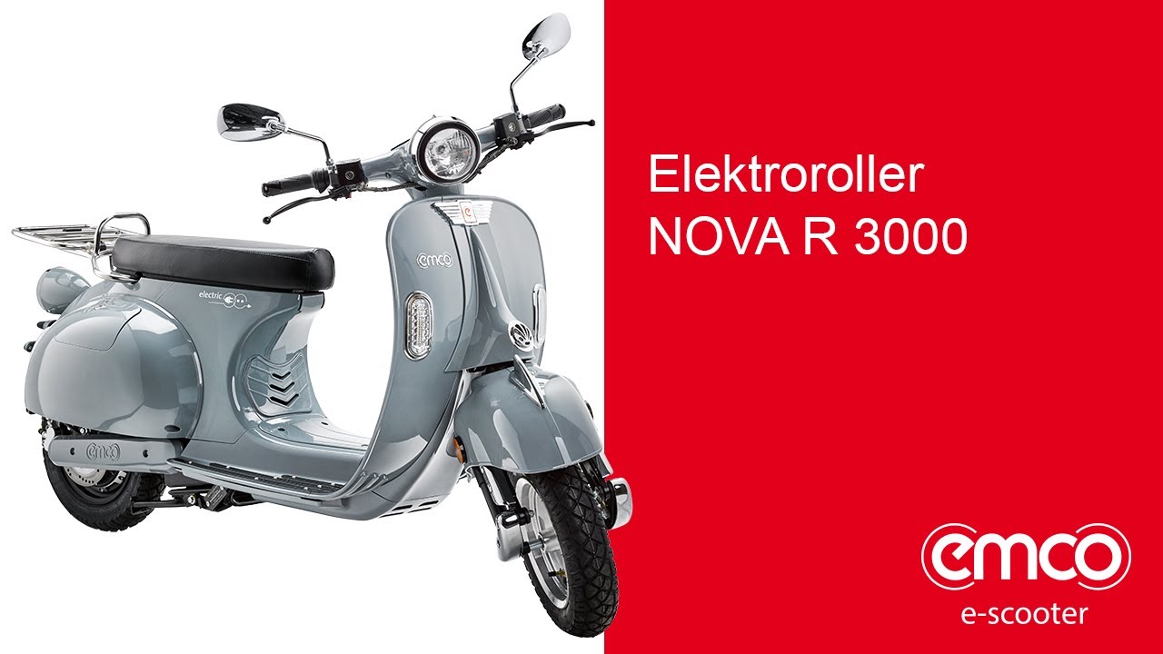 NOVA R 3000 Watt Elektroroller I emco-e-scooter.com