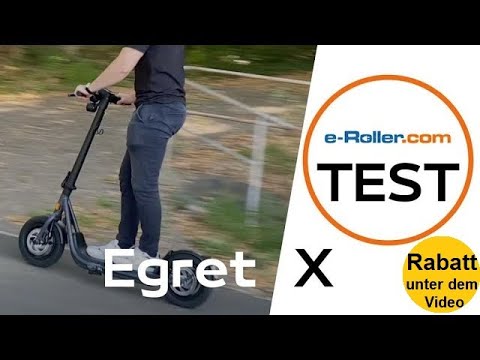 Egret X+ im Test - Der E Scooter mit 12,5 Zoll Reifen auch All Terrain?