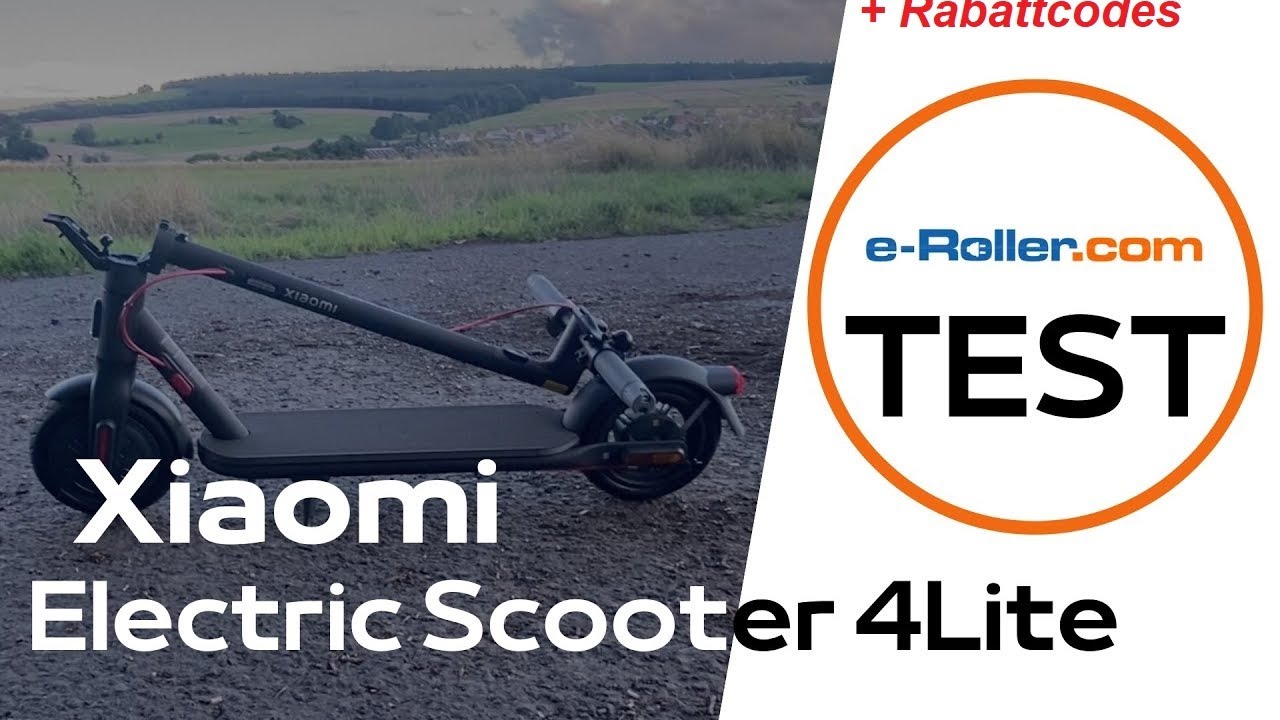 Xiaomi e Scooter 4 lite Test