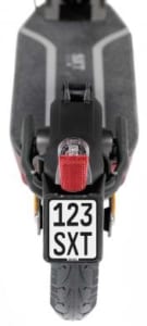 E-Scooter Versicherungsaufkleber