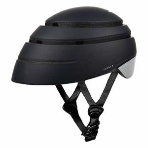 Closca Helmet Loop/Faltbarer Fahrrad- und/oder Rollerhelm, Unisex für Erwachsene (schwarz/reflektierende, M)