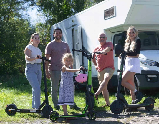 E Scooter für die Familie