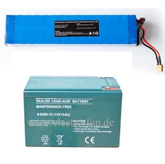 e scooter akkus ladezyklen