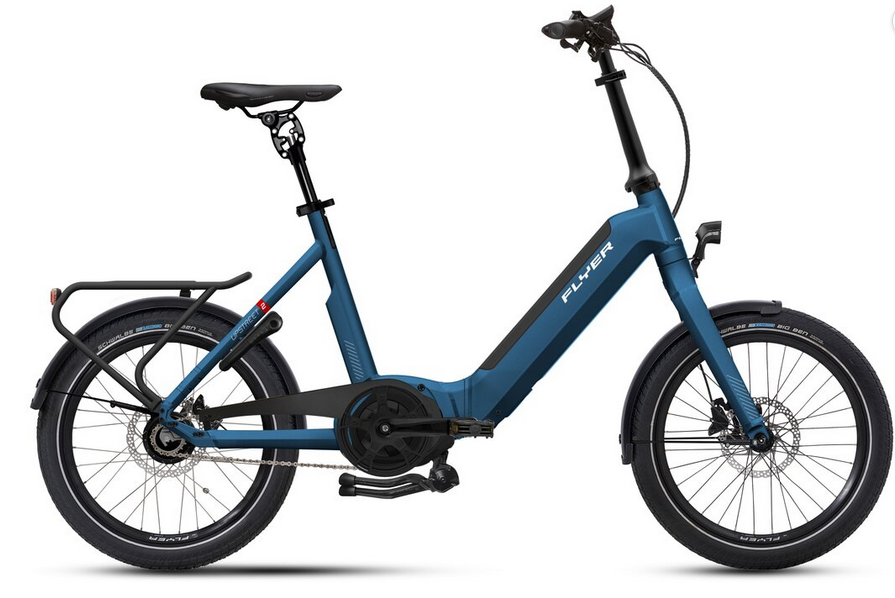 E-Klappvelo Faltbares E-Bike mit 1000W Nabenmotor (77km alt