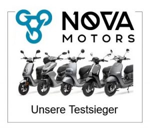 Nova Motors Elektroroller Testsieger
