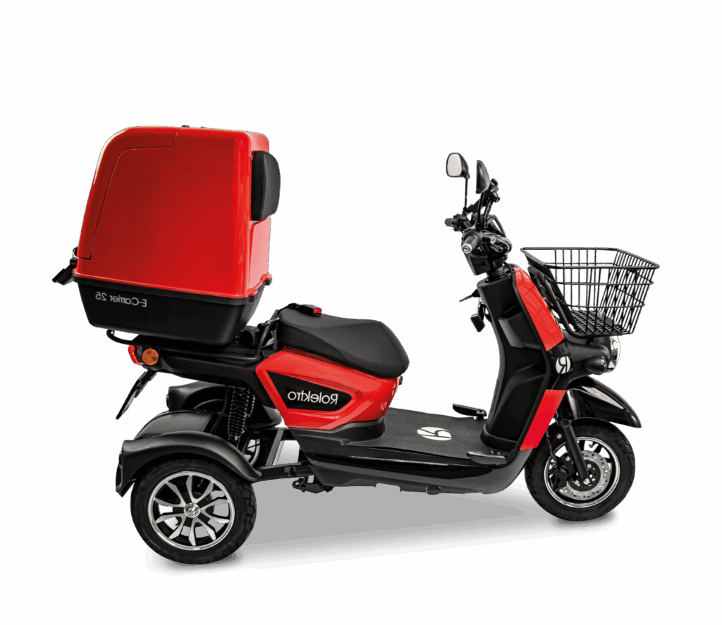 Elektroroller Lieferdienste zum ausliefern