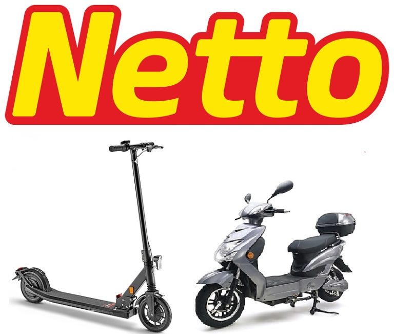 Netto E Roller Angebote bis 25 und 45 Km/h im Test