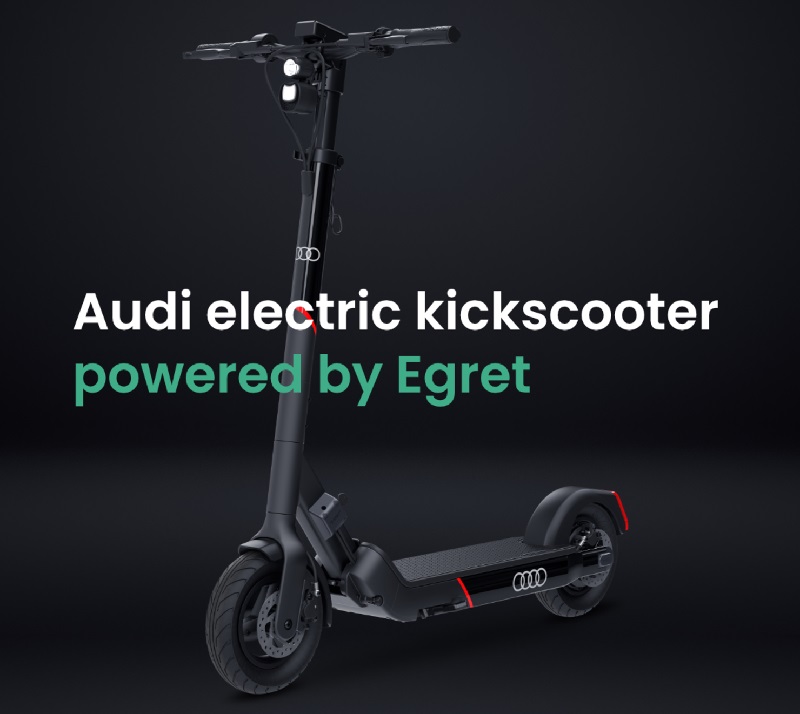Audi E-Scooter von Egret im Test