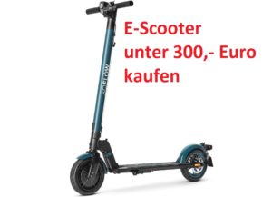 E Scooter unter 300,- Euro kaufen