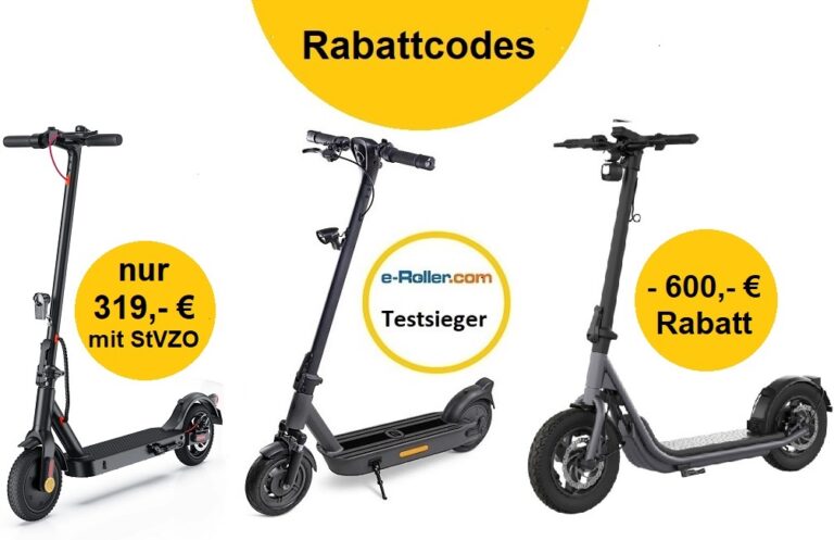 mega angebote für e scooter