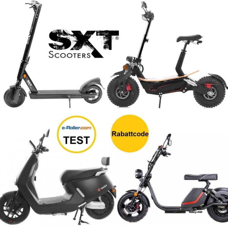 SXT Scooter im großen Test 2024 - Mit Rabattcode kaufen