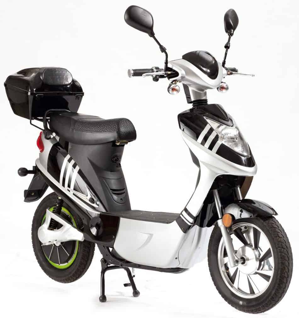 Anordnung des Akkus bei Elektrorollern