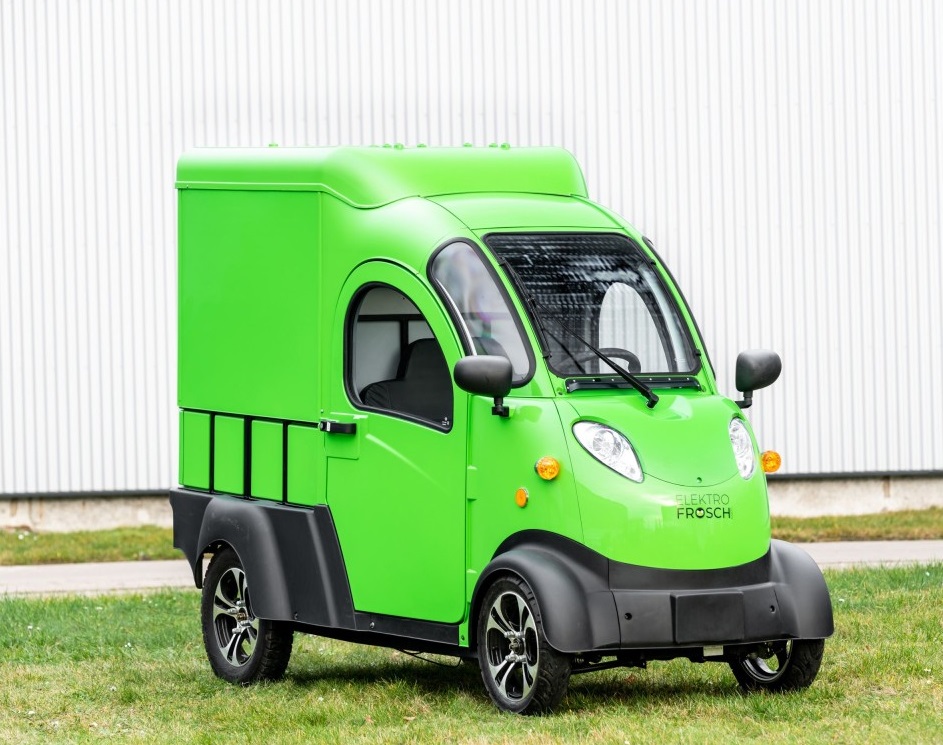 Elekrrfrosch Max Pickup Kleintransporter mit 45 kmh