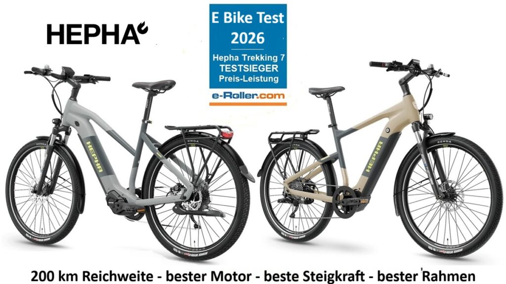 wir stellen euch die 10 neuesten und besten E Bikes für die Stadt, Touren, Trekking oder Rennrad fahrten vor. Wir zeigen euch die top Empfehlungen 2026