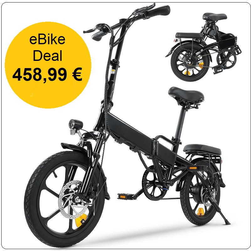 e bike klapprad bis 20 zoll testsieger