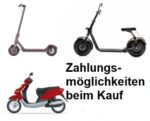 Zahlungsmöglichkeiten beim Kauf eines E Scooter