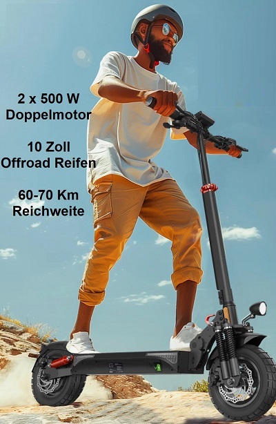 iscooter mit viel reichweite
