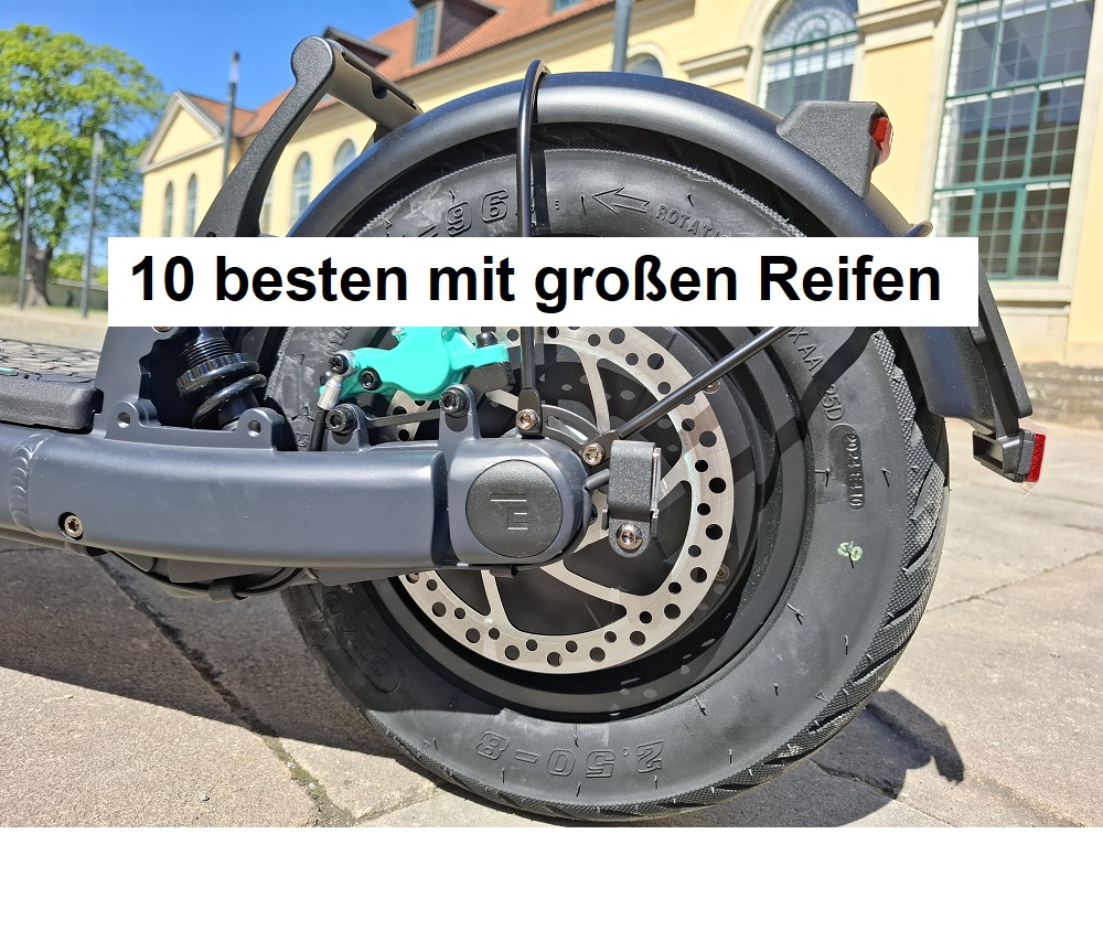 10 besten E Scooter mit großen Reifen im Test