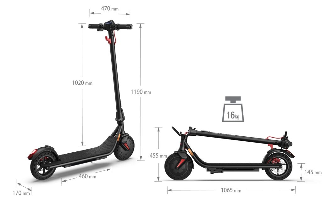 Sharp E Scooter KS3 und KS4 im Vergleich