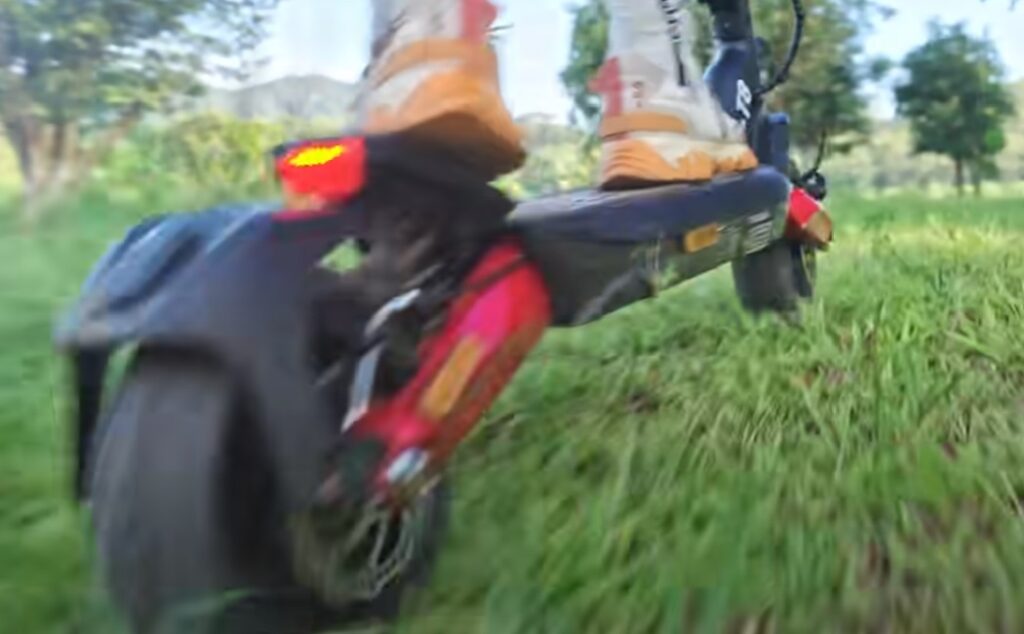 wie bewähren sich die Reifen auf Gras