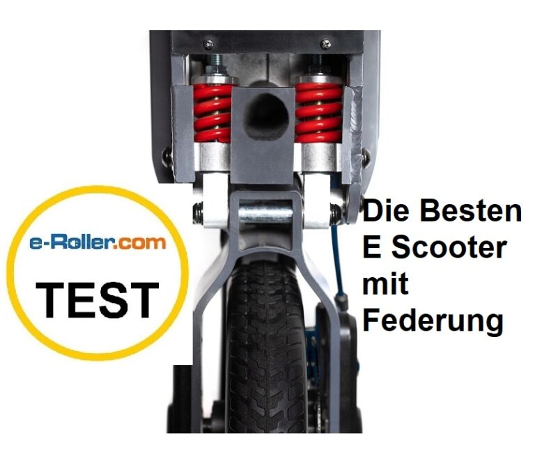 Die besten E Scooter mit Federung im Test