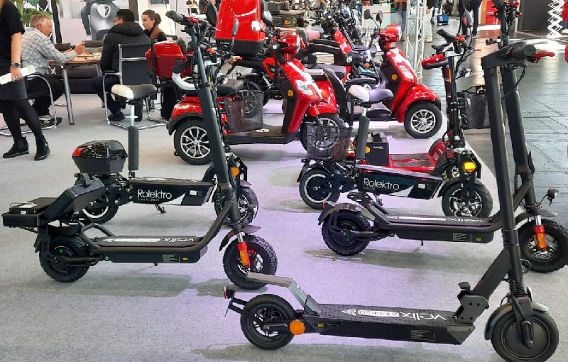 Intermot 2022 E Scooter und Elektroroller
