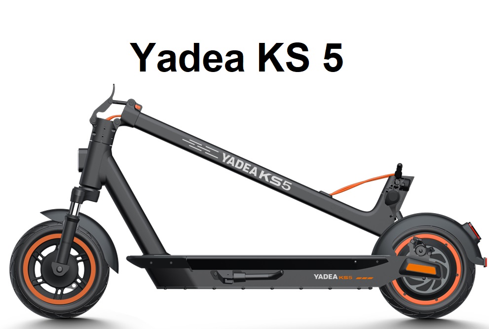 yadea ks 5 e scooter gefaltet