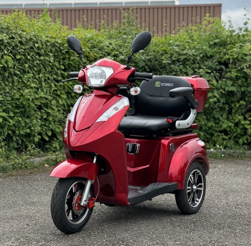 Econelo S1000 leicht und sicher auf drei Rädern zu fahren