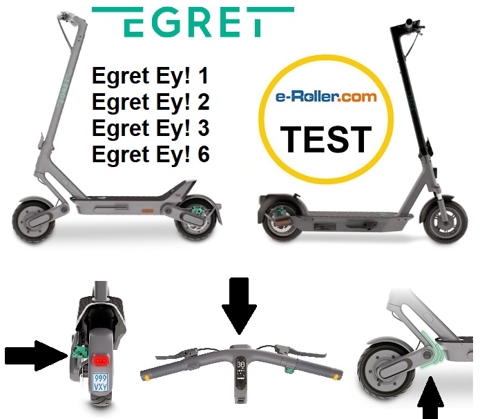 Egret Ey! E Scooter im Test