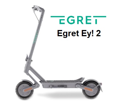 Egret Ey! E Scooter powered by Yadea