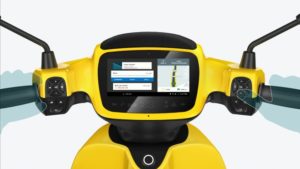 etergo OLA E Roller Cockpit