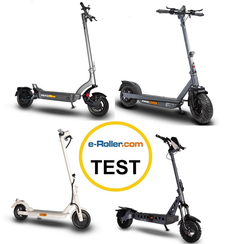 Trittbrett E Scooter im Test - Alle Modelle