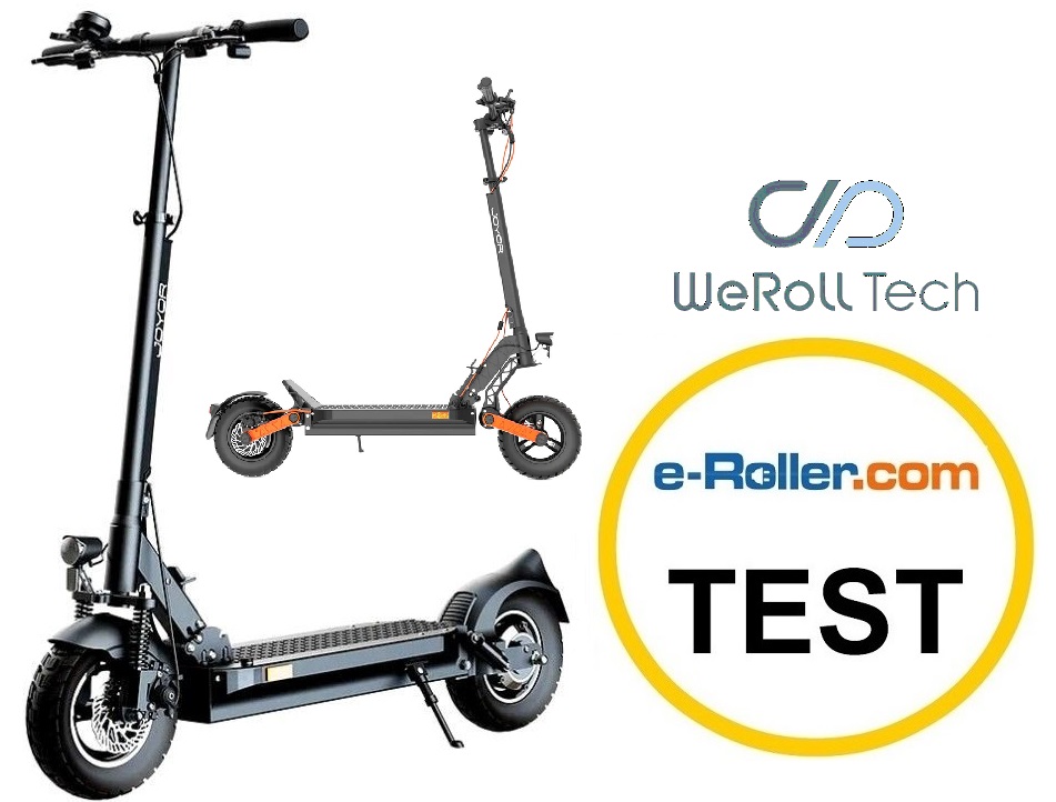 We Roll Tech E Scooter im Test