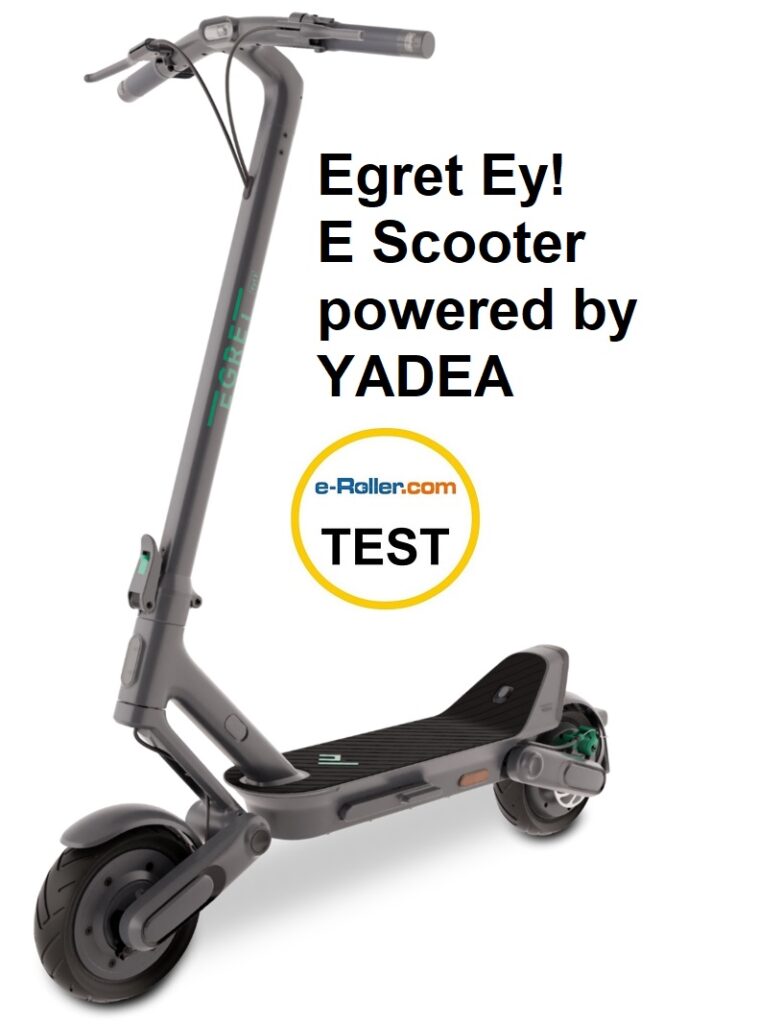 Yadea E Scooter im Test