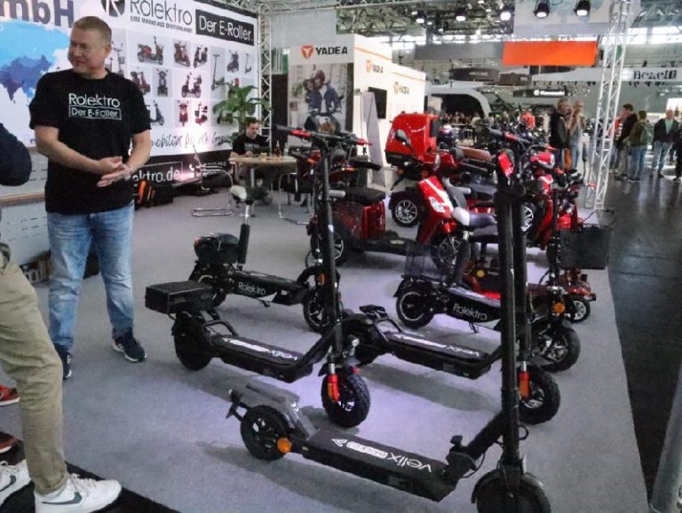rolektro e scooter messe intermot 2022