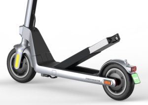 herausnehmbarer wechselakku des streetbooster two