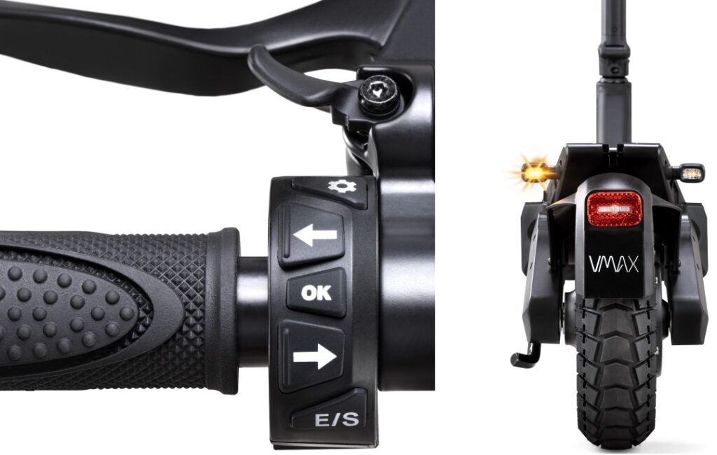 VMAX VX4 Blinker und Blinkerschalter