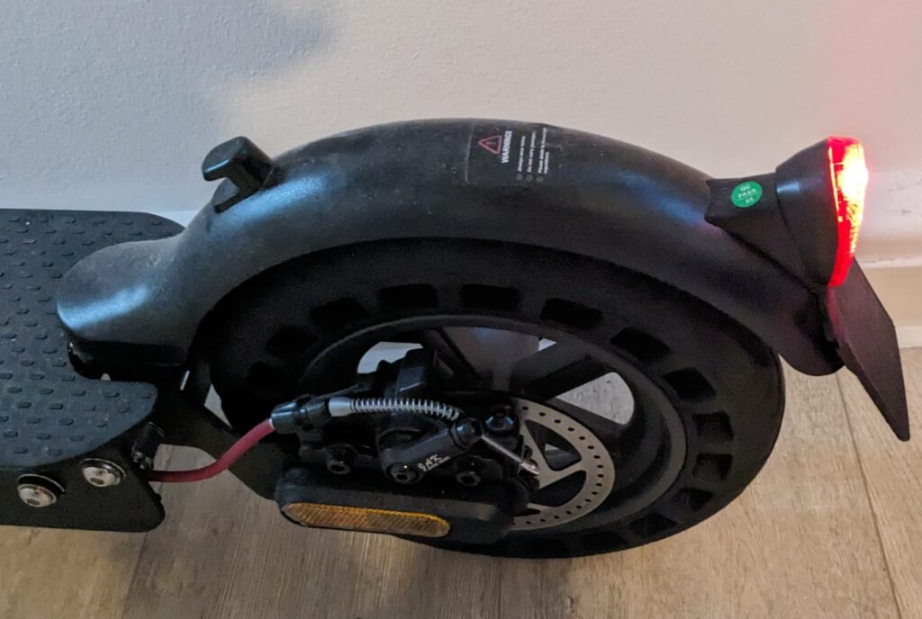 iScooter E 9 Hinterrad