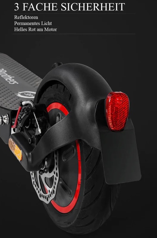 3Brotherscooter mit 3facher Sicherheit