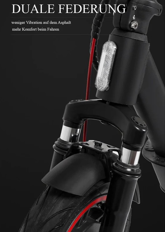 3Brotherscooter mit Dualfederung