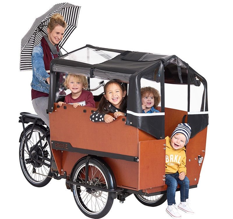 © Babboe E Lastenrad für Kindergarten und Tageseltern