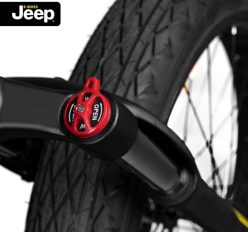 Jeep Fat Mountainbike Federung